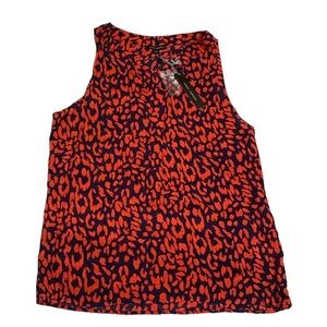 NWT Anne Carson sleeveless blouse